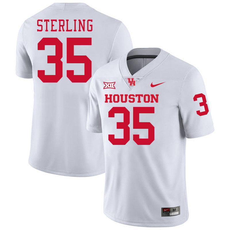 Reshad Sterling Houston Cougars Jersey,Houston Cougars #35 Reshad Sterling Jersey Youth College Unif